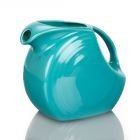Large 67oz Disk Pitcher with a Turquoise Glaze - by Fiestaware (0484107)