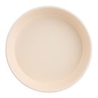 image shows Trudeau Resistall 9" Round Cake Pan | Beige against a blank, white background Image