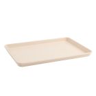 image shows Trudeau Resistall 10" x 15" Baking Sheet | Beige against a blank, white background Image