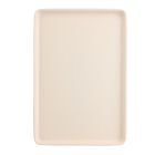 image shows Trudeau Resistall 11" x 17" Baking Sheet | Beige  against a blank, white background Image