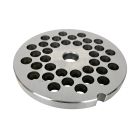 LEM #32 Stainless Steel Meat Grinder Plate - 3/8" Image