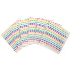 Ritz 6-Piece Pebble Bar Cloth Set | Bright against a white background with the towels fanned out Image
