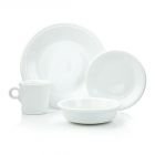 Fiesta 16 piece dinnerware set - White