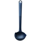 image shows Trudeau Clever by Nature 13.19" Ladle | Blue  against a blank, white background Image