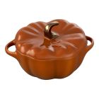 Staub 16 oz Mini Pumpkin Cocotte | Burnt Orange