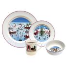 Villeroy & Boch Naif Christmas 4-Piece Dinnerware Set