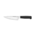 A stainless steel knife on a white background Image