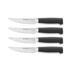  image shows Wusthof Partner 4-Piece Steak Knife Set against a blank, white background Image