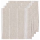 Danica Heirloom 18" Linen Napkins (Set of 4) | Maison Stripe