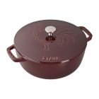 Staub Essential 3.75 Qt Cast Iron Rooster Cocotte/Dutch Oven - Grenadine (11752487)