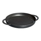 Staub 10” Cast Iron Pure Grill Pan – Black Matte
