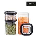 GEFU 3 Piece Glass Food Storage Container Set