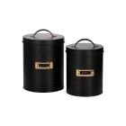 Typhoon Otto Storage Containers (Set of 2) - Black