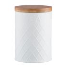 Typhoon Embossed White Tea Storage Canister