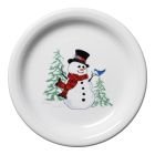 Fiesta® 6.5" Appetizer Plate | Snowman