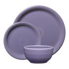 Fiesta&reg; 12-Piece Bistro Coupe Dinnerware Set (Service for 4) | Lavender against a clean white background - One place setting of 4 is photographed.  Image