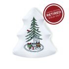 Fiesta® Tree Plate | Christmas Whimsy (White) RETIRED