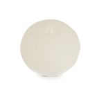 Fiesta&reg; 8.5" Pumpkin Shaped Plate | Linen  against a white background Image