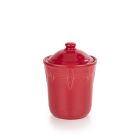 Fiesta® 1 Qt. Small Chevron Canister | Scarlet
