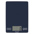 Escali ARTI Glass Digital Kitchen Scale | Blue Mirage