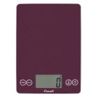 Escali ARTI Glass Digital Kitchen Scale | Purple Night