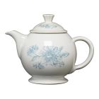 image shows Fiesta&reg; 44oz Covered Teapot | Botanical Floral against a blank, white background Image
