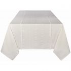 Danica Heirloom 60" x 90" Woven Tablecloth with Tassels | Blanca