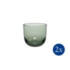Villeroy & Boch 9.25oz Like Water Glasses (Set of 2) | Sage