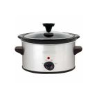 Nesco 1.5-Quart Oval Slow Cooker (Stainless Steel)