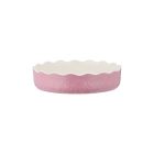 in the meadow pie dish against a white background Image