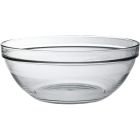 Duralex Gigogne 3.5 qt. Clear Bowl Against a Plain White Background Image