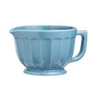 Mosser Glass 80oz Panel Batter Bowl | Georgia Blue Image
