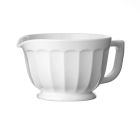 Mosser Glass 80oz Panel Batter Bowl | Milk Image