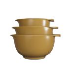 image shows Rosti Victoria 3-Piece Mixing Bowls | Curry against a blank, white background Image