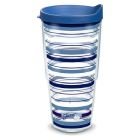 Tervis® 24oz Double-Walled Insulated Tumbler with Lid | Fiesta® Stripes - Lapis
