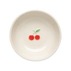 image shows Danica Jubilee Petite Motif 3oz Pinch Bowl | Cherry  against a blank, white background Image