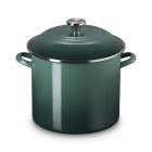  image shows Le Creuset Stockpot with Metal Finishes | Artichaut against a blank, white background Image