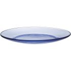 Duralex Lys Marine Dessert Plate Against a Plain White Background Image