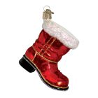 Old World Christmas Ornament | Santa's Boot Image