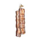 image shows Old World Christmas Ornament | Bacon Strips  against a blank, white background Image