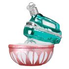 image shows Old World Christmas Ornament | Hand Mixer  against a blank, white background Image