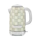 MacKenzie-Childs sterling check electric kettle against a white background Image