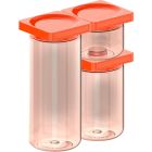 Cliik Food Storage Family Set | Orange