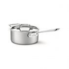 All-Clad D5 Brushed Stainless Steel Saucepan & Lid | 3 Qt.
