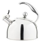 Viking 2.6 Quart Stainless Steel Whistling Kettle | Mirror Finish Image