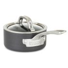 Viking Hard Anodized Nonstick Sauce Pan with Glass Lid | 1 Quart Image