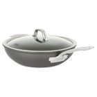 Viking Hard Anodized Nonstick 12" Covered Chef's Pan with Glass Lid Image