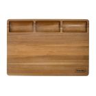 Viking Acacia 20" Reversible Butcher Block Prep and Carving Board Image