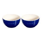 Staub 2-Piece Large Universal Bowl Set | Dark Blue