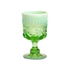 Mosser Glass Eye Winker 10oz Goblet | Green Opal